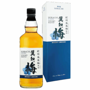 翼知檜木桶熟成 威士忌梅酒(藍)